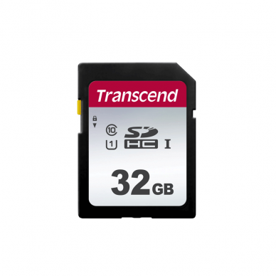 Atminties kortelė Transcend SDHC 32GB Silver 300S