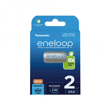 Baterija Panasonic Eneloop HR03 2xAAA 800mAh