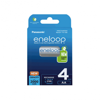 Baterija Panasonic Eneloop HR6 4xAA 2000mAh