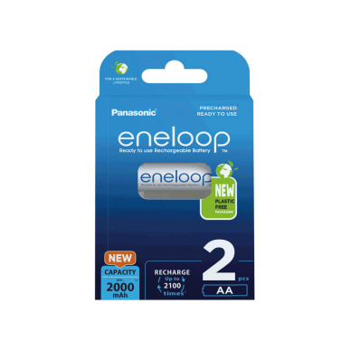 Baterija Panasonic Eneloop HR6 2xAA 2000mAh