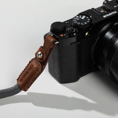 Dirželis fotoaparatui SmallRig Braided Shoulder Strap Gray