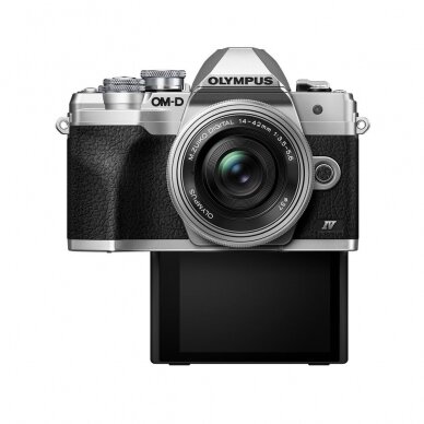 Fotoaparatas Olympus OM-D E-M10 Mark IV Silver