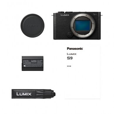 Fotoaparatas Panasonic  Lumix S9 Jet Black