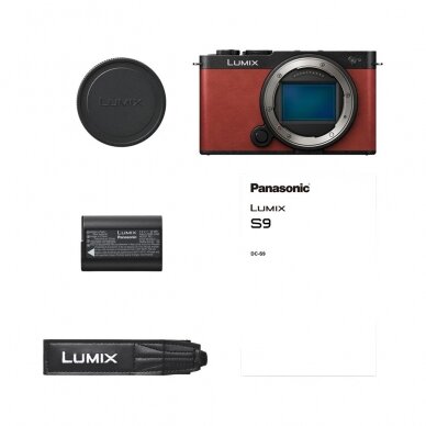 Fotoaparatas Panasonic  Lumix S9 Crimson Red