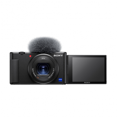 Fotoaparatas Sony ZV-1 su rankena GP-VPT2BT