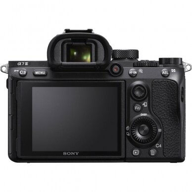 Fotoaparatas Sony A7 Mark III 28-70 Kit+ 300 Eur susigrąžinama+papildoma 1-erių metų garantija