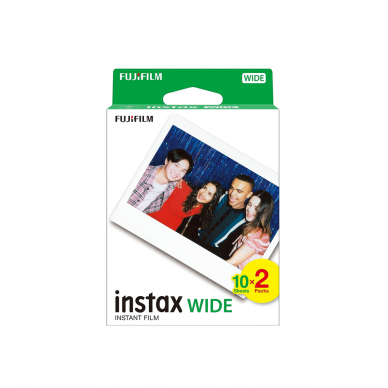 Fotoplokštelės Fujifilm Instax wide 20 vnt