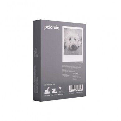 Fotoplokštelės Polaroid B&W 600 8 vnt