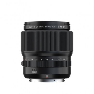 Fujinon GF 80mm f/1.7 R WR