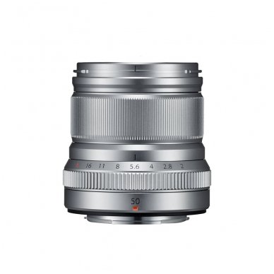 Fujinon XF 50mm F2 R WR Silver