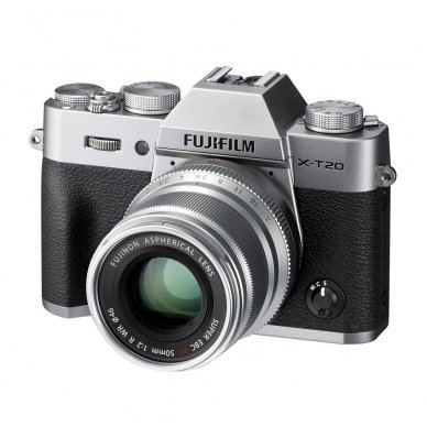 Fujinon XF 50mm F2 R WR Silver