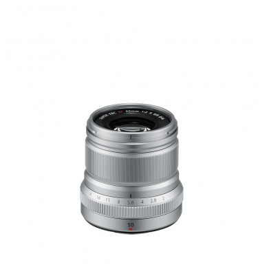 Fujinon XF 50mm F2 R WR Silver