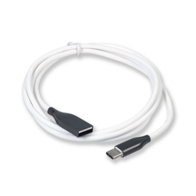 Kabelis silikoninis ExtraDigital USB - USB Type C 1m