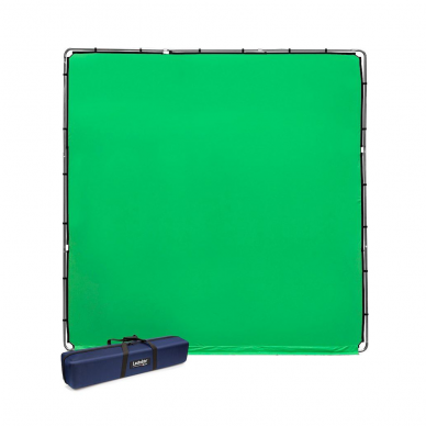 Medžiaginis fonas StudioLink Chroma key Green Kit 3x3m