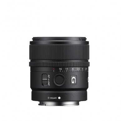 Sony E 15mm f/1.4 G