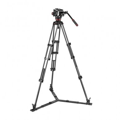 Trikojis stovas Manfrotto 504X CF Twin GS