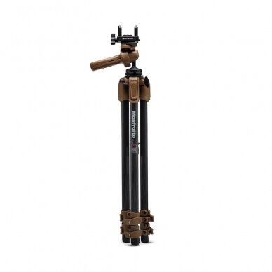 Trikojis stovas Manfrotto ALPHA S.H.O.T. Grip PRO Kit Carbon