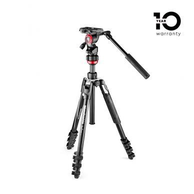 Trikojis stovas Manfrotto Befree Lever Live