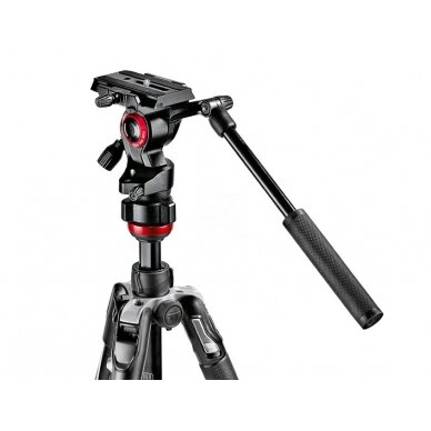 Trikojis stovas Manfrotto Befree Twist Live + Joby WAVO PLUS