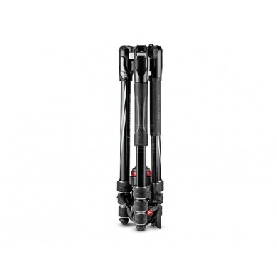 Trikojis stovas Manfrotto Befree Twist Live + Joby WAVO PLUS