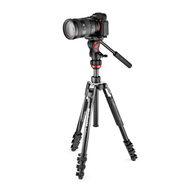 Trikojis stovas Manfrotto Befree Lever Live